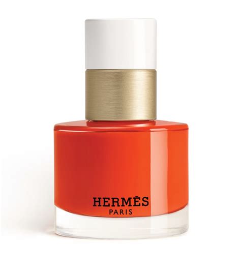 hermes orange poppy nail polish|les mains hermes orange poppy.